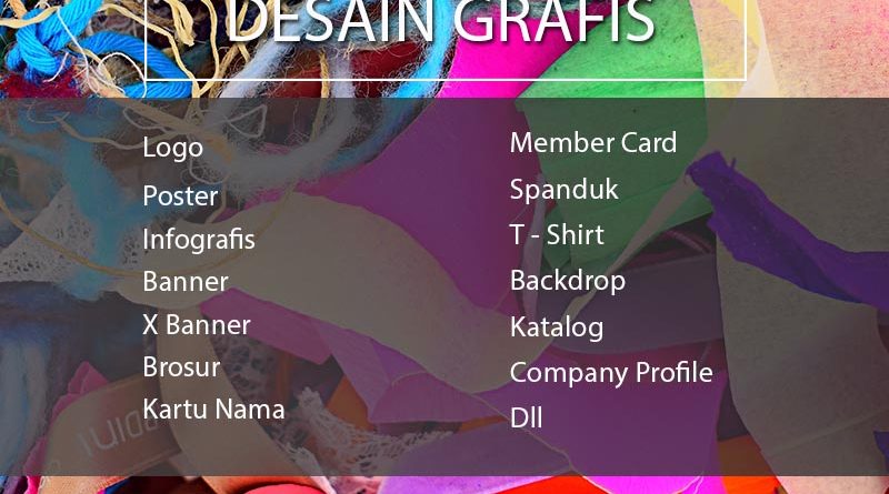 JASA DESAIN GRAFIS ONLINE MURAH & BERKUALITAS