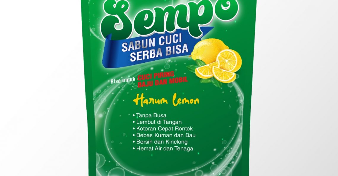 Kemasan Produk Sabun Cuci