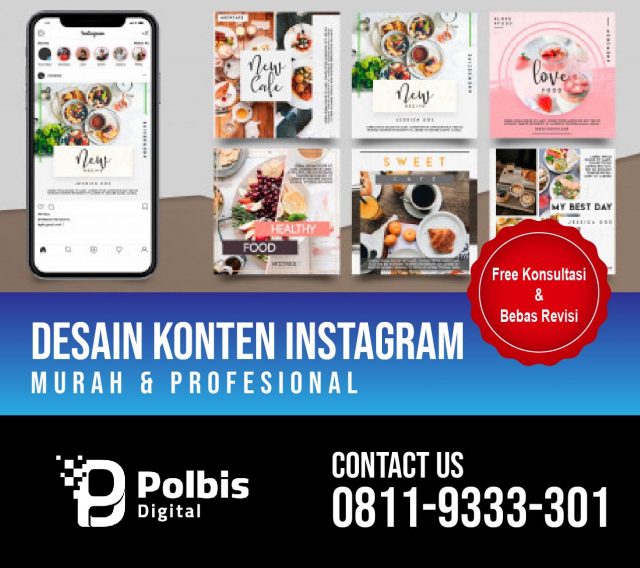 JASA DESAIN KONTEN INSTAGRAM MURAH DKI JAKARTA