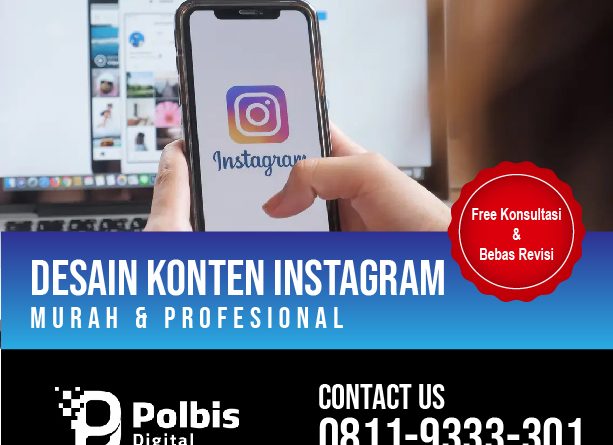 JASA DESAIN KONTEN INSTAGRAM MURAH MAKASSAR