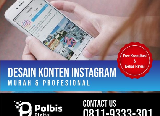 JASA DESAIN KONTEN INSTAGRAM MURAH MANADO