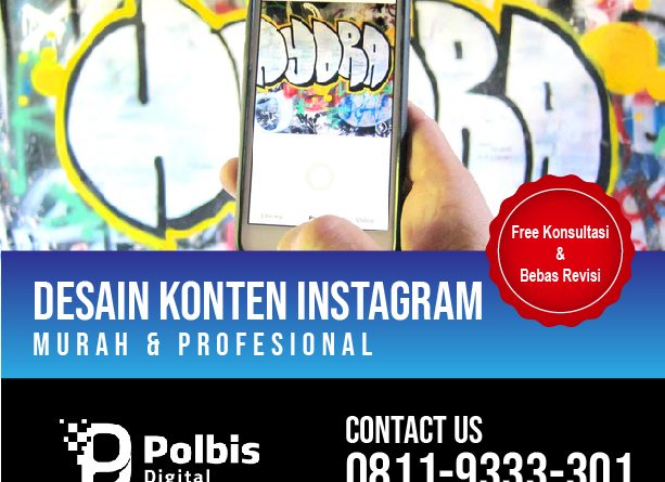 JASA DESAIN KONTEN INSTAGRAM MURAH SERANG