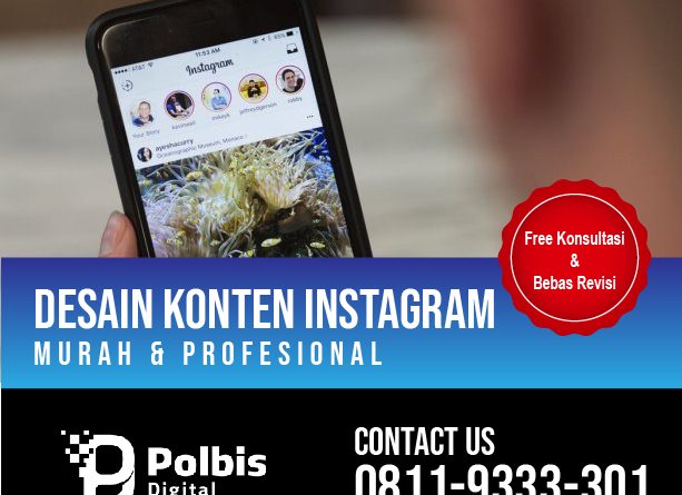 JASA DESAIN KONTEN INSTAGRAM MURAH TANJUNG SELOR