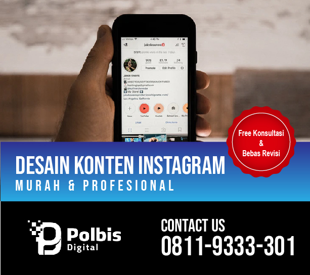 JASA DESAIN KONTEN INSTAGRAM MURAH TANJUNGPINANG