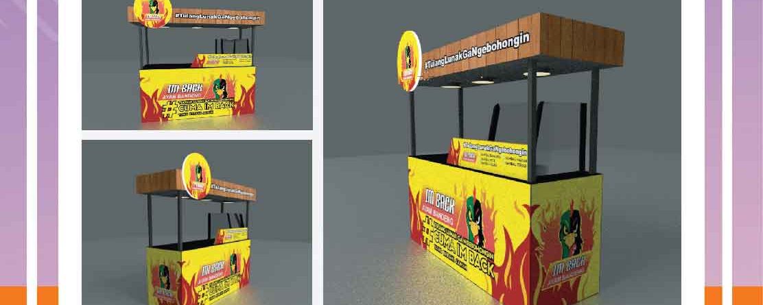 JASA DESAIN BOOTH MURAH BALI