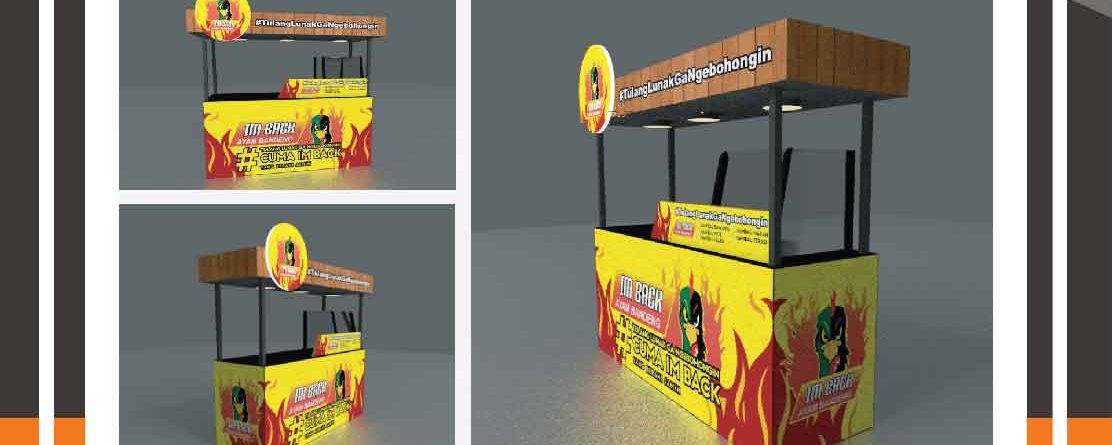 JASA DESAIN BOOTH MURAH BANDAR LAMPUNG