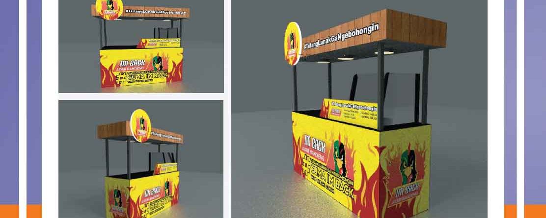 JASA DESAIN BOOTH MURAH BANGKA BELITUNG