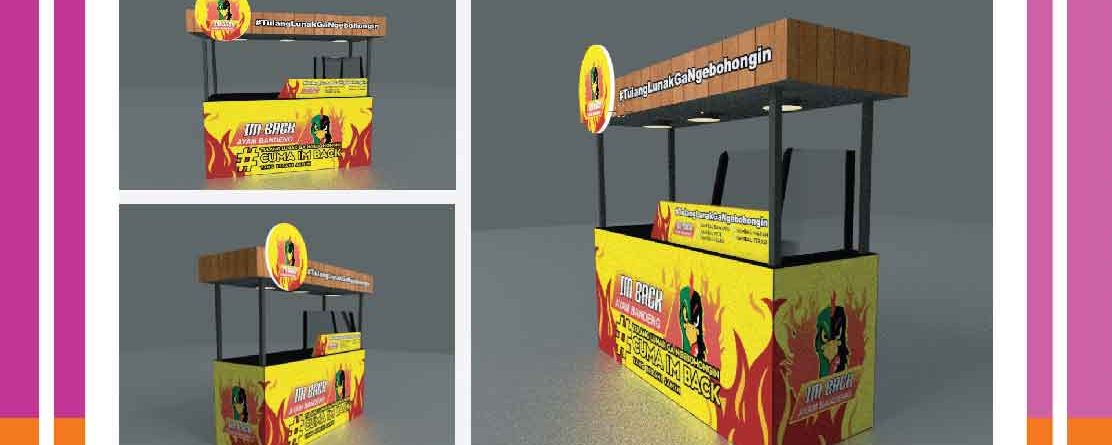 JASA DESAIN BOOTH MURAH BANTEN