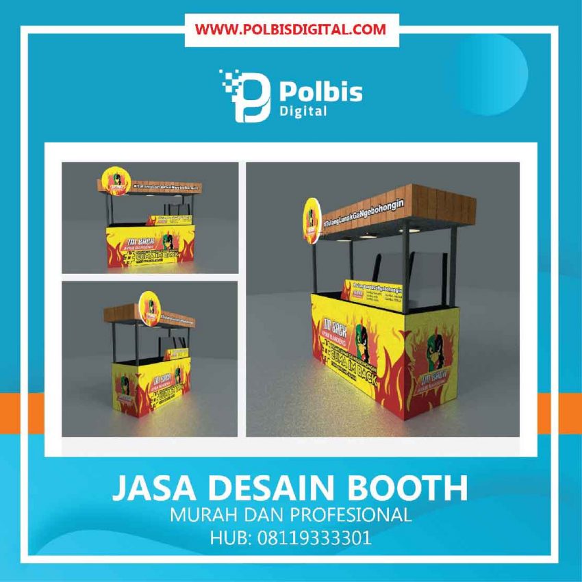 JASA DESAIN BOOTH MURAH JAWA BARAT