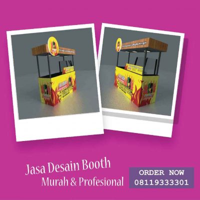 JASA DESAIN BOOTH MURAH MAKASSAR