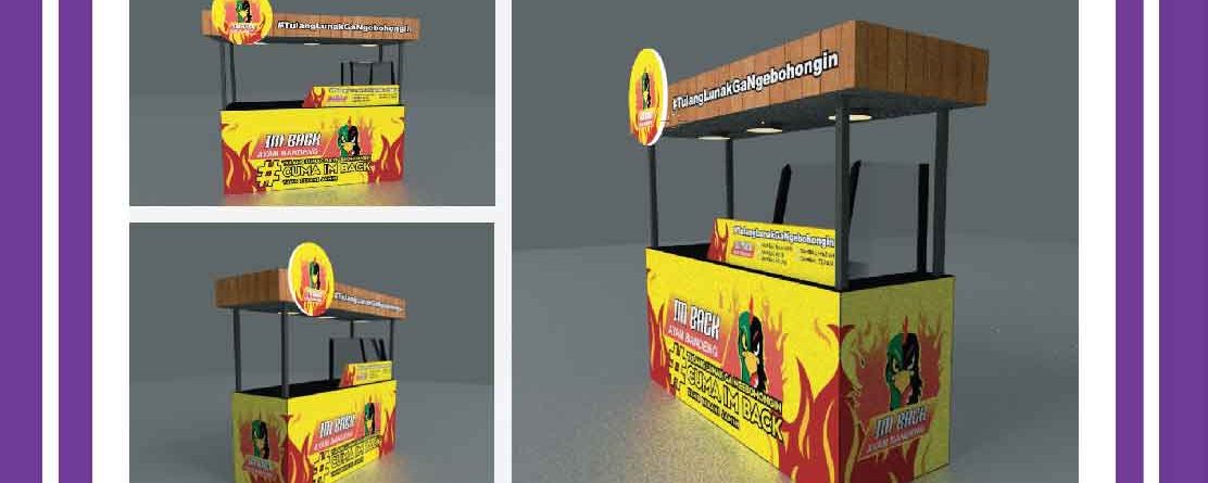 JASA DESAIN BOOTH MURAH MALUKU