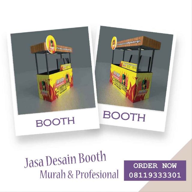 JASA DESAIN BOOTH MURAH MANADO