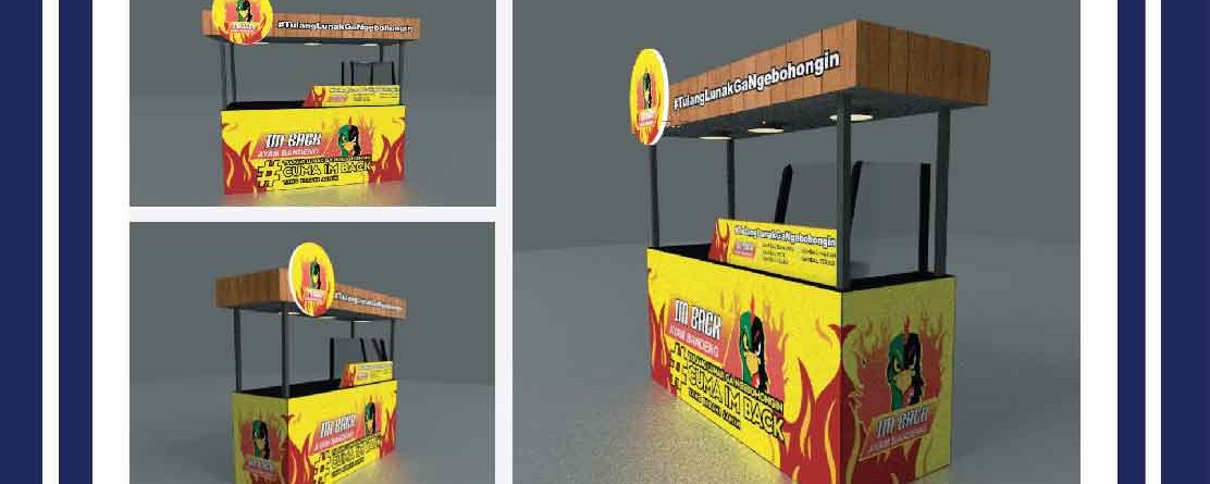 JASA DESAIN BOOTH MURAH MEDAN