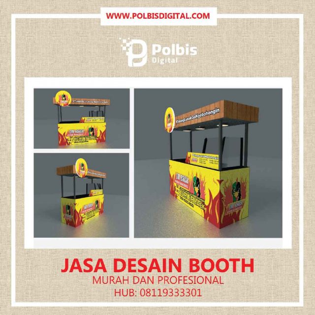 JASA DESAIN BOOTH MURAH PAPUA