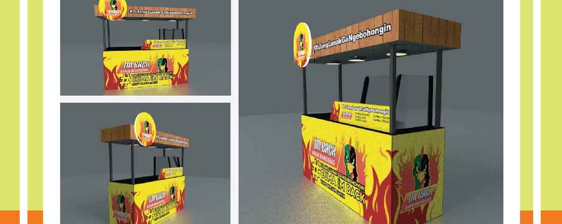 JASA DESAIN BOOTH MURAH SUMATERA BARAT