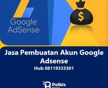 JASA PEMBUATAN AKUN GOOGLE ADSENSE