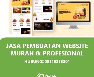 JASA PEMBUATAN WEBSITE MURAH NUSA TENGGARA BARAT