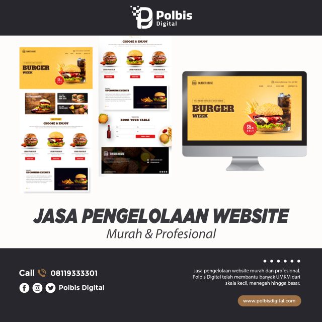 JASA PENGELOLAAN WEBSITE MURAH DAN PROFESIONAL