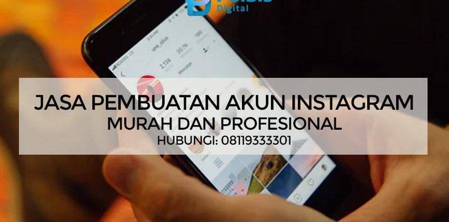 JASA PEMBUATAN AKUN INSTAGRAM