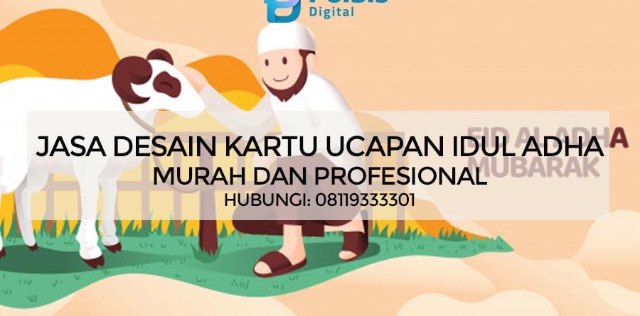 JASA DESAIN KARTU UCAPAN IDUL ADHA