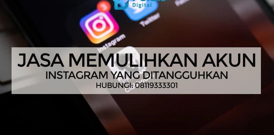 JASA MENGEMBALIKAN AKUN INSTAGRAM YANG DINONAKTIFKAN